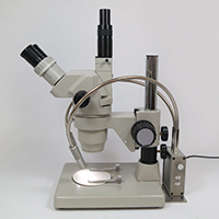 顕微鏡用薄型ツインアームLED照明