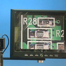 ビデオマイクロスコープ用8.0インチ液晶モニタセット