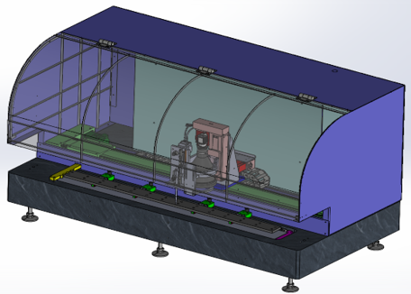 High-precision measurement system for metal plates using a camera