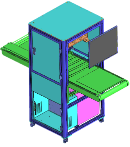 PCB基盤の3Dスキャナー計測システム