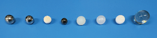 Spherical workpiece