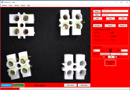 Presence or absence of resin terminal parts