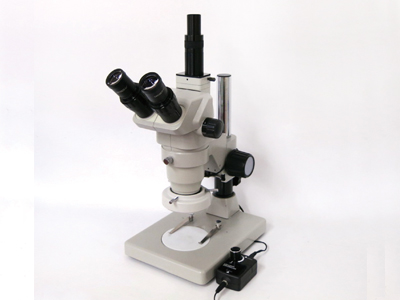 High Magnification Zoom Trinocular Stereo microscope GR1040-65S3