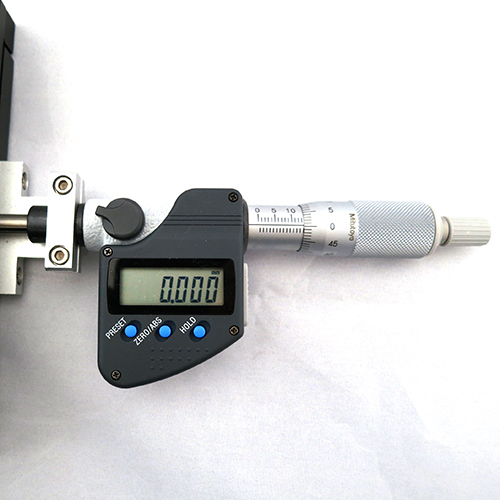 XY table with digital micrometer TD10025MX Visual Inspection