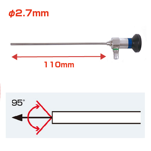 φ2.7mm ワイドアングルボアスコープ　ME.27120.0085